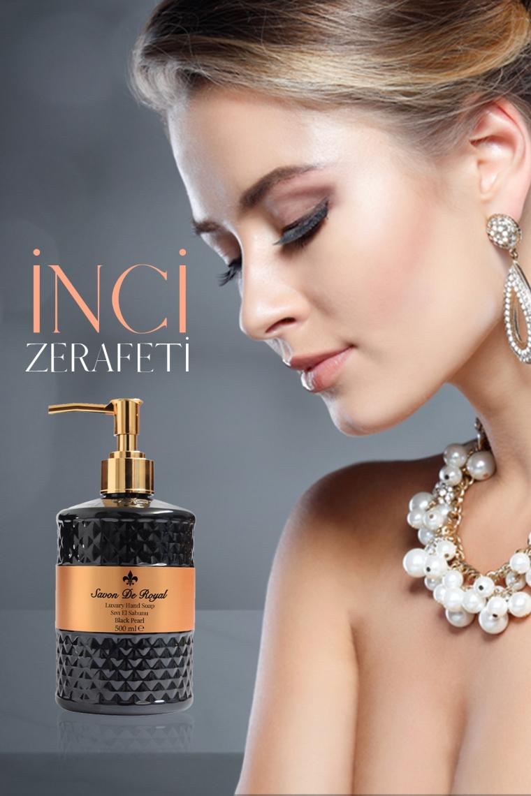 Savon De Royal Luxury Vegan Black Pearl 500 ml Sıvı Sabun