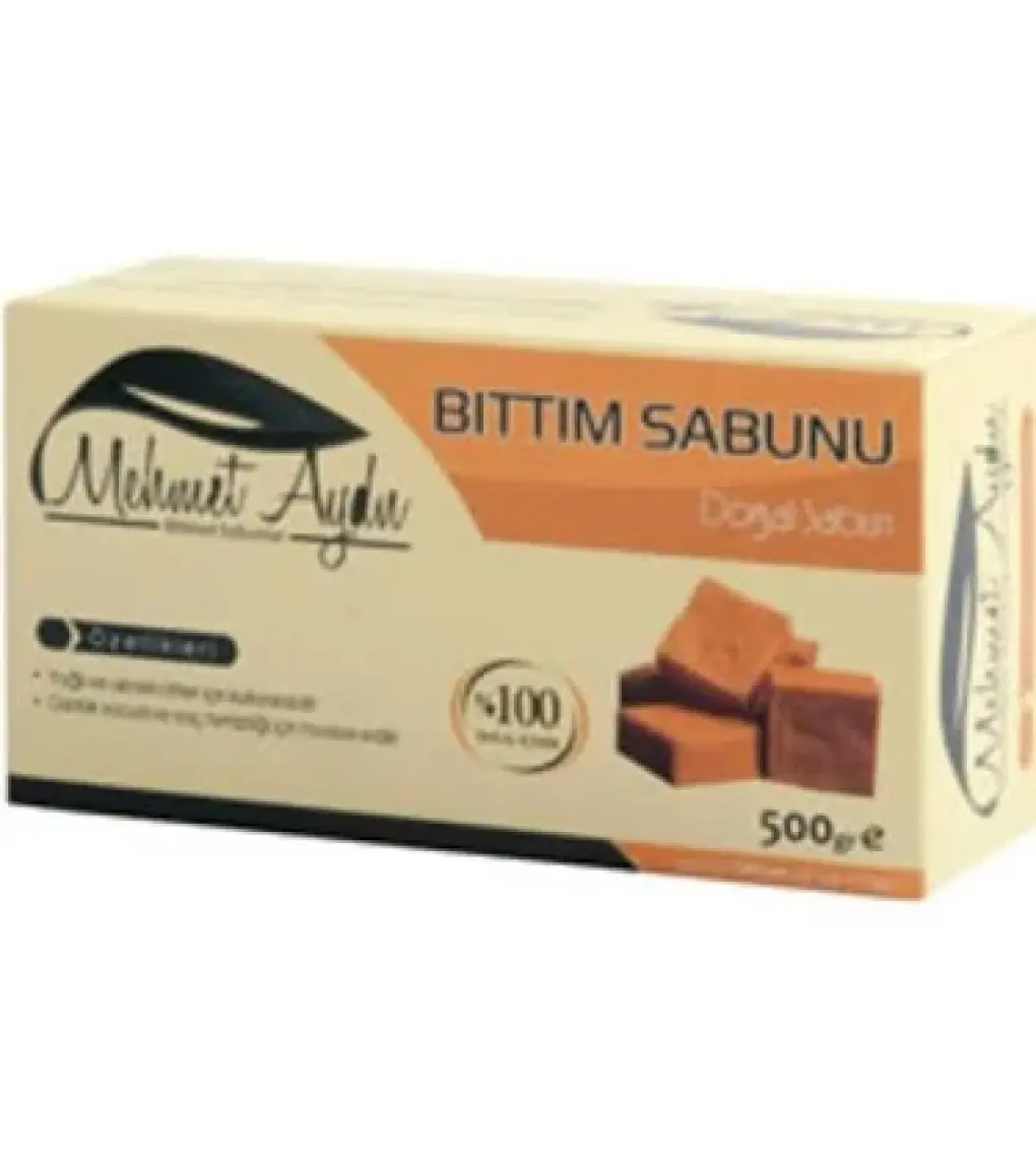 Mehmet Aydın Doğal Bıttım Sabunu - Bitkisel İçeriklerle Cilt Dostu, 4'lü Set