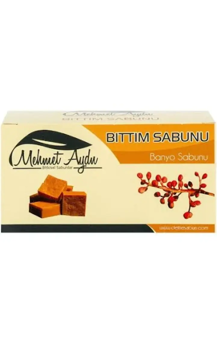 Mehmet Aydın Doğal Bıttım Sabunu - Bitkisel İçeriklerle Cilt Dostu, 4'lü Set