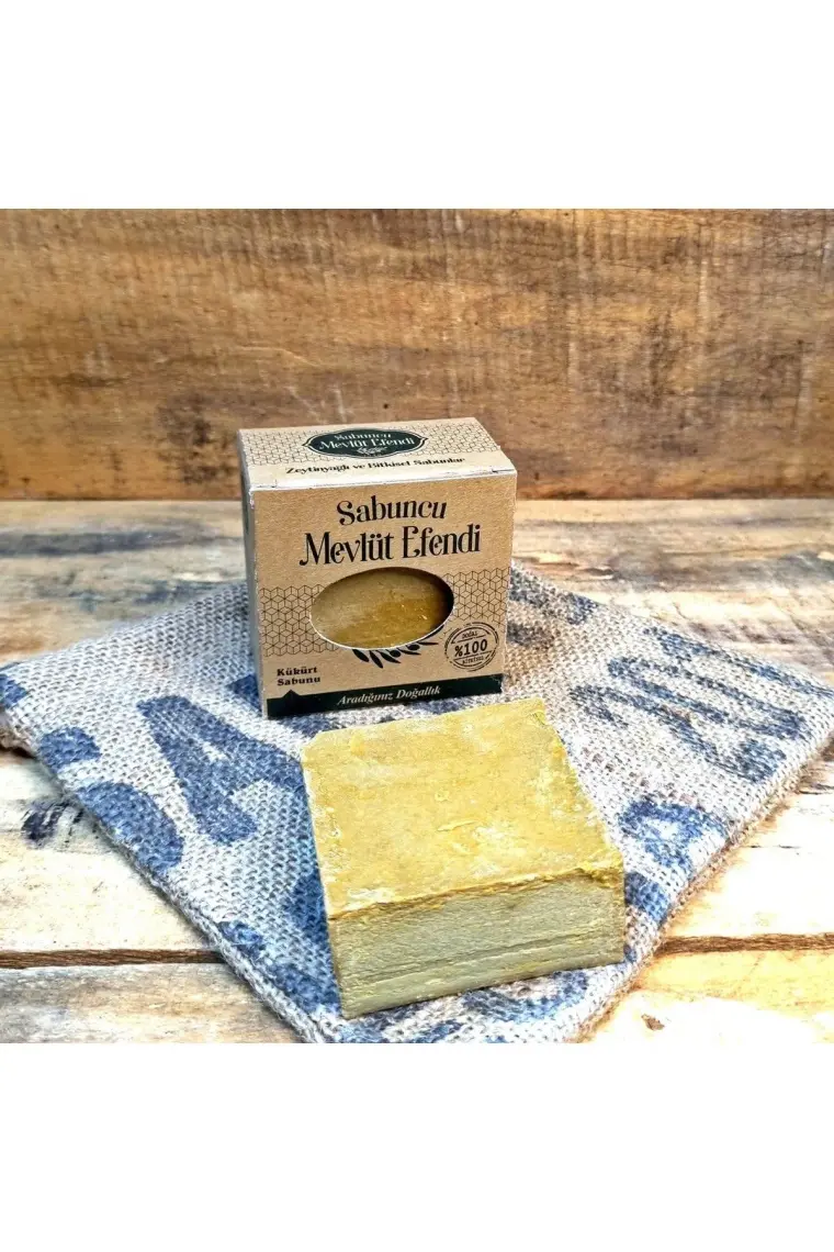 Sabuncu Mevlüt Efendi Kükürt Sabunu 100 gr (1ADET)