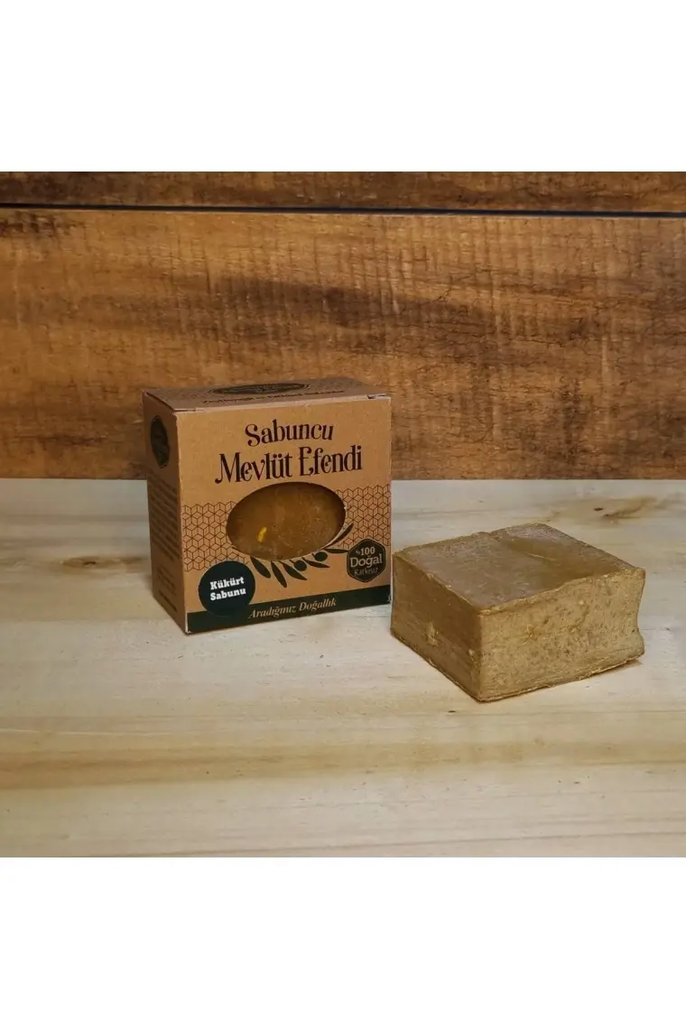Sabuncu Mevlüt Efendi Kükürt Sabunu 100 gr (1ADET)