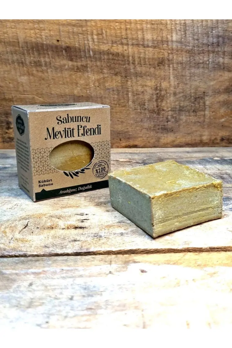 Sabuncu Mevlüt Efendi Kükürt Sabunu 100 gr (1ADET)
