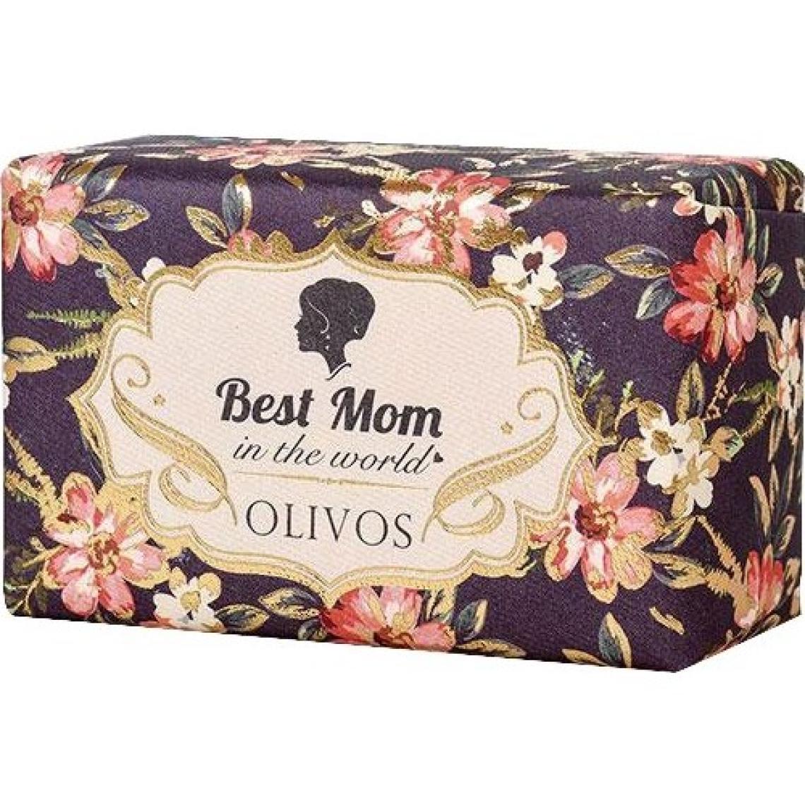 Olivos Best Mom In The World Zeytinyağı Sabunu 180 gr - Kırmızı Paket