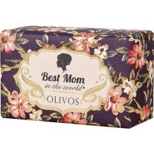 Olivos Best Mom In The World Zeytinyağı Sabunu 180 gr - Kırmızı Paket