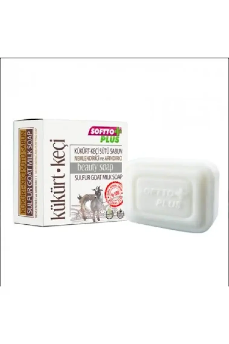 Softto Plus Kükürt Keçi Sütü Sabunu 100 gr