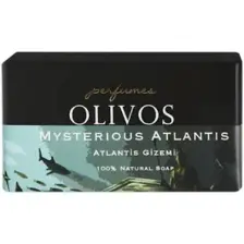 Olivos %100 Doğal Parfüm Serisi Atlantis Gizemi Kokulu Zeytinyağı Katı Sabun Nem Dengeleyici 250 gr