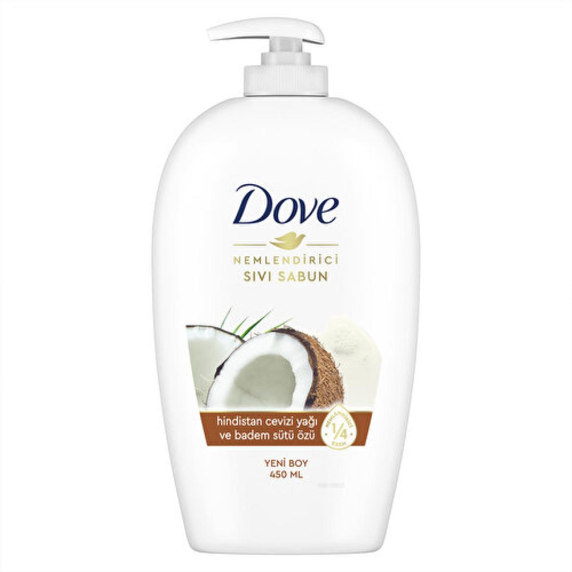 Dove Hindistan Cevizi Yağı ve Badem Sütü Özlü Sıvı Sabun 450 ml