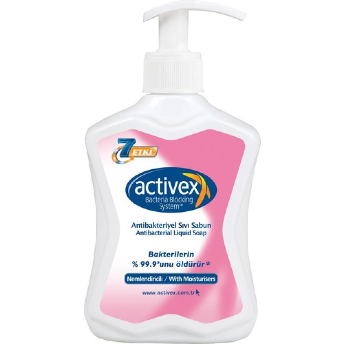 Activex Antibakteriyel Sıvı Sabun Nemlendirici 300 Ml