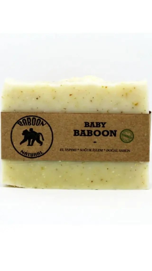 Baboon Natural Baby Baboon - Soğuk İşlem Doğal Sabun