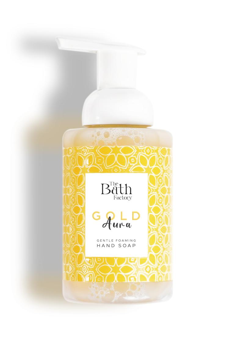 The Bath Factory Nemlendirici Gold Aura Köpük Sabun 300 ml