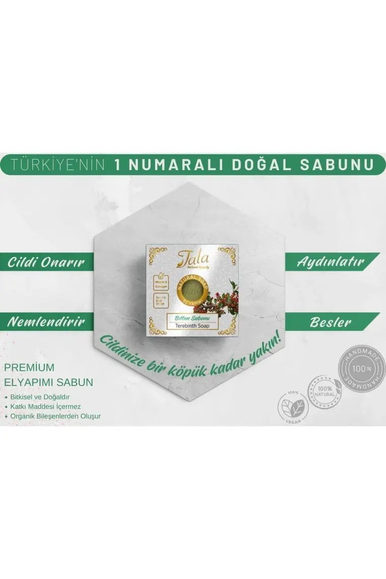 Tala Bıttım Sabunu Doğal Kepek 150 gr