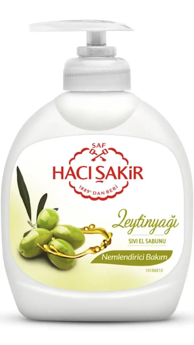 Hacı Şakir Zeytinyağı Nemlendirici Bakım Sıvı El Sabunu 300 ml