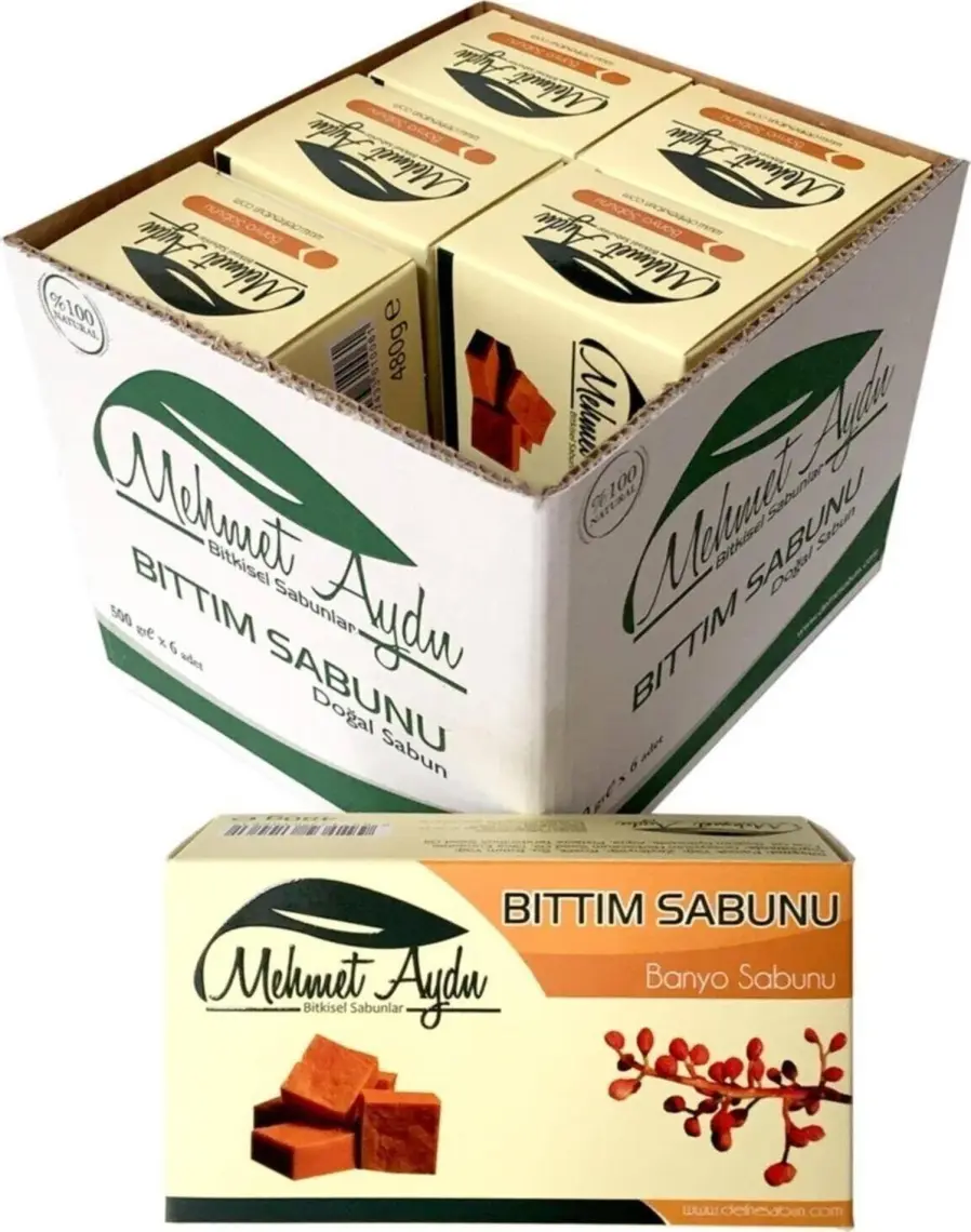 Mehmet Aydın 480 g Bıttım Sabunu Koli 6 Paket