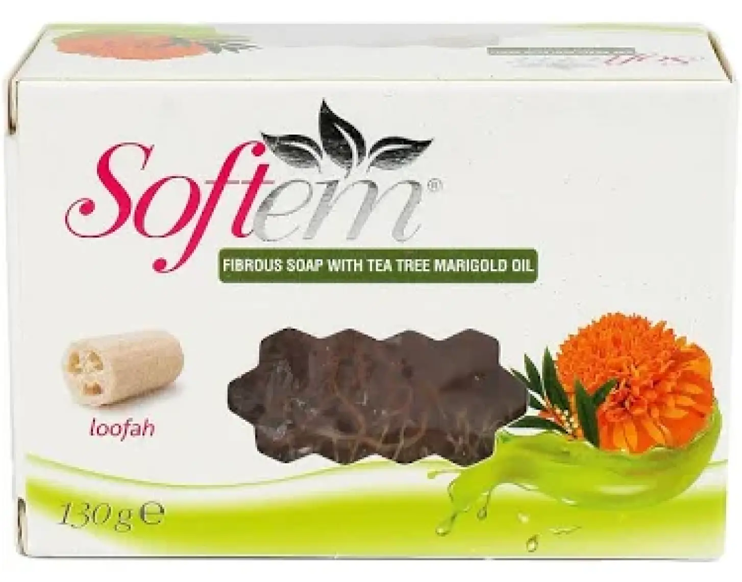Softem Çay Ağacı ve Aynı Sefa Yağlı Kabak Lifli Sabun 130 gr