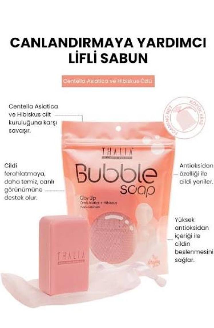 Thalia Aydınlatmaya Yardımcı Centella Asiatica & Hibiskus Özlü Lifli Sabun 140gr