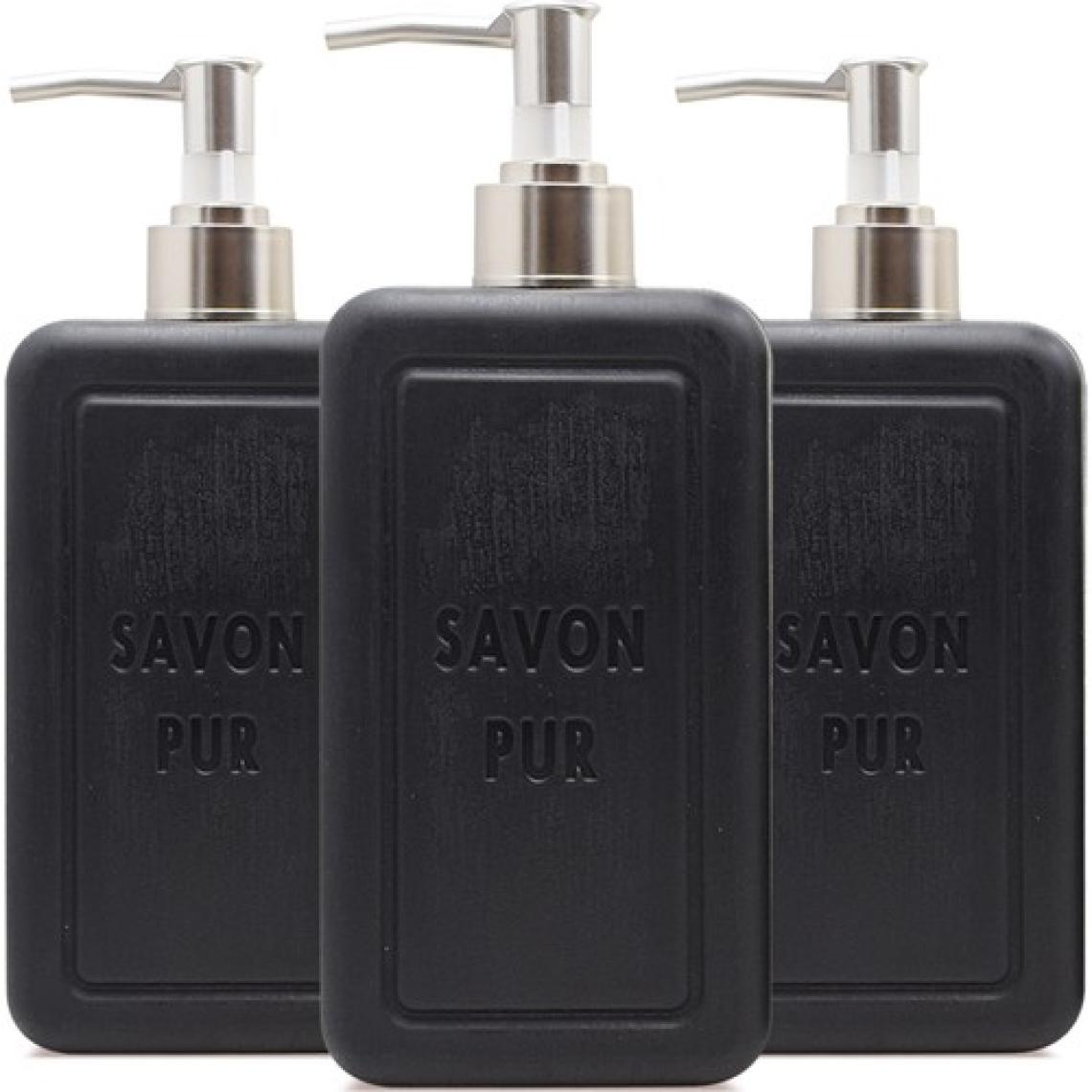 Savon De Royal Savon Pur Luxury Vegan Sıvı Sabun Siyah 3 x 500 ml