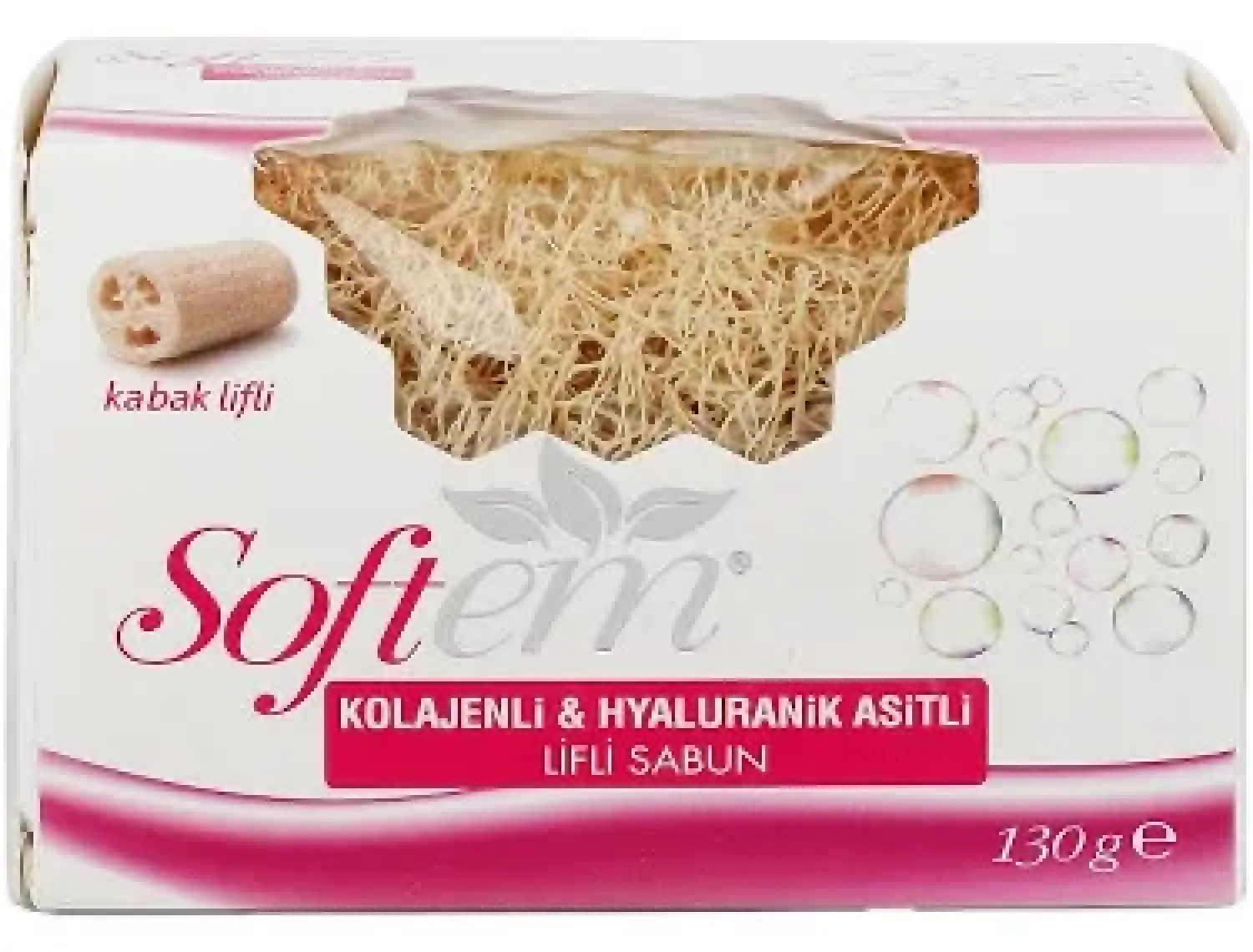 Softem Kolajenli & Hyaluronik Asitli Kabak Lifli Sabun 130gr