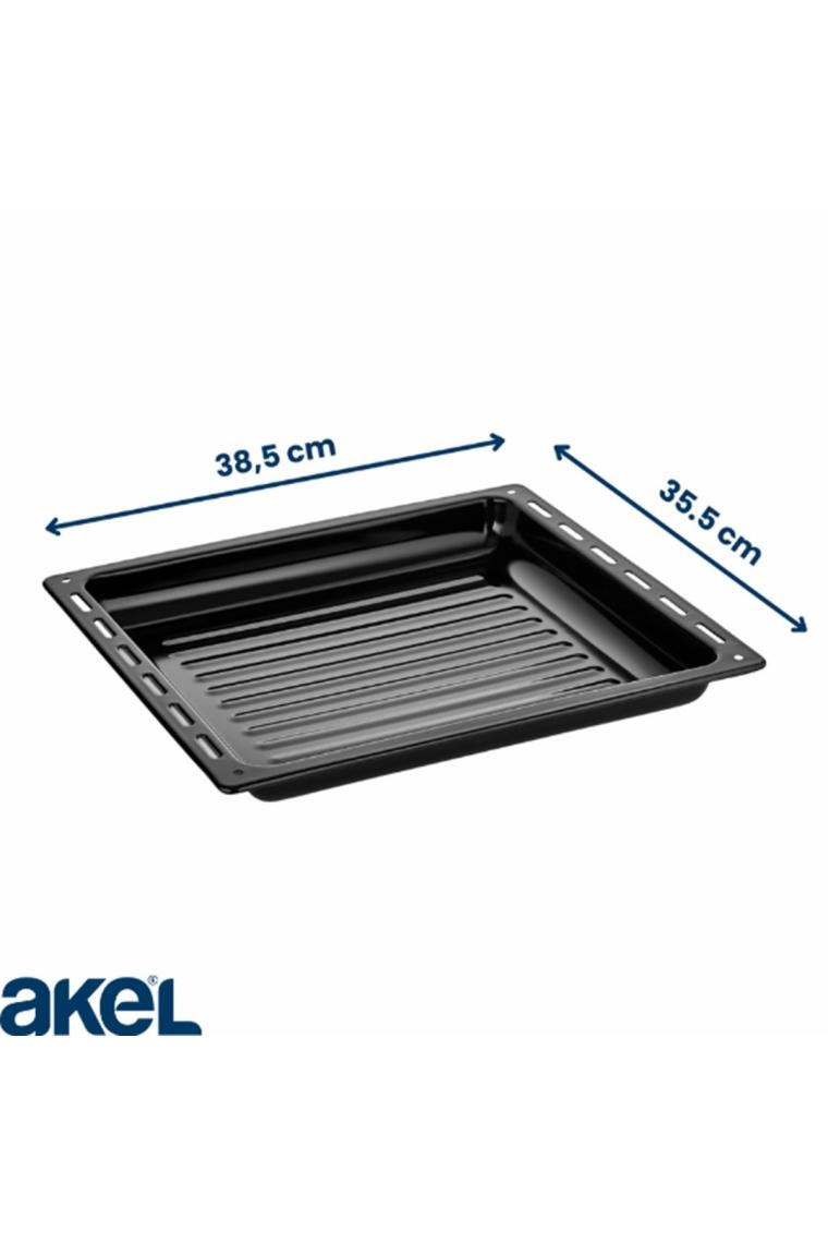 Akel AF380L Lambalı Termostatlı Siyah Midi Fırın