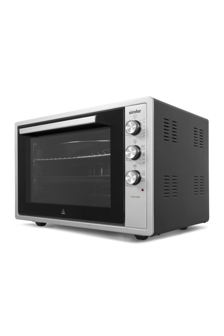7003 Inox Gri, 70 Litre, 6 Fonksiyon, Xxl Turbo, 1800w, Midi/mini Fırın