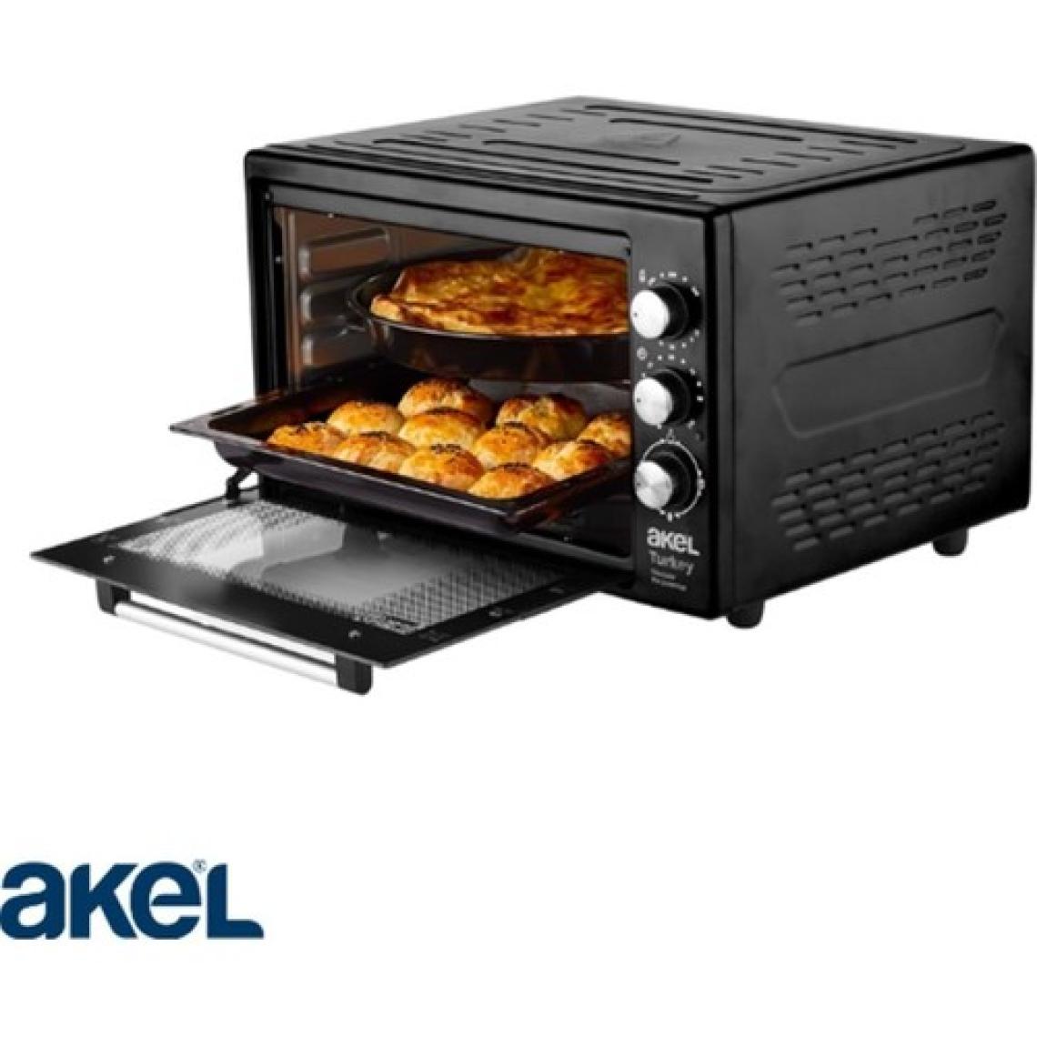 Akel AF380L Lambalı, Termostatlı, Saatli 38 Litre Midi Fırın