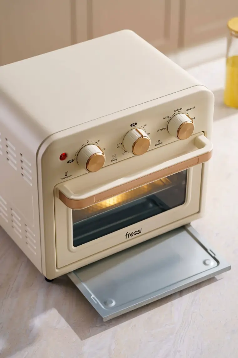 Fressi Af-01 Çok Fonksiyonlu Süre Ayarlamalı 13 Litre Xxxl Akıllı Fırın Airfryer