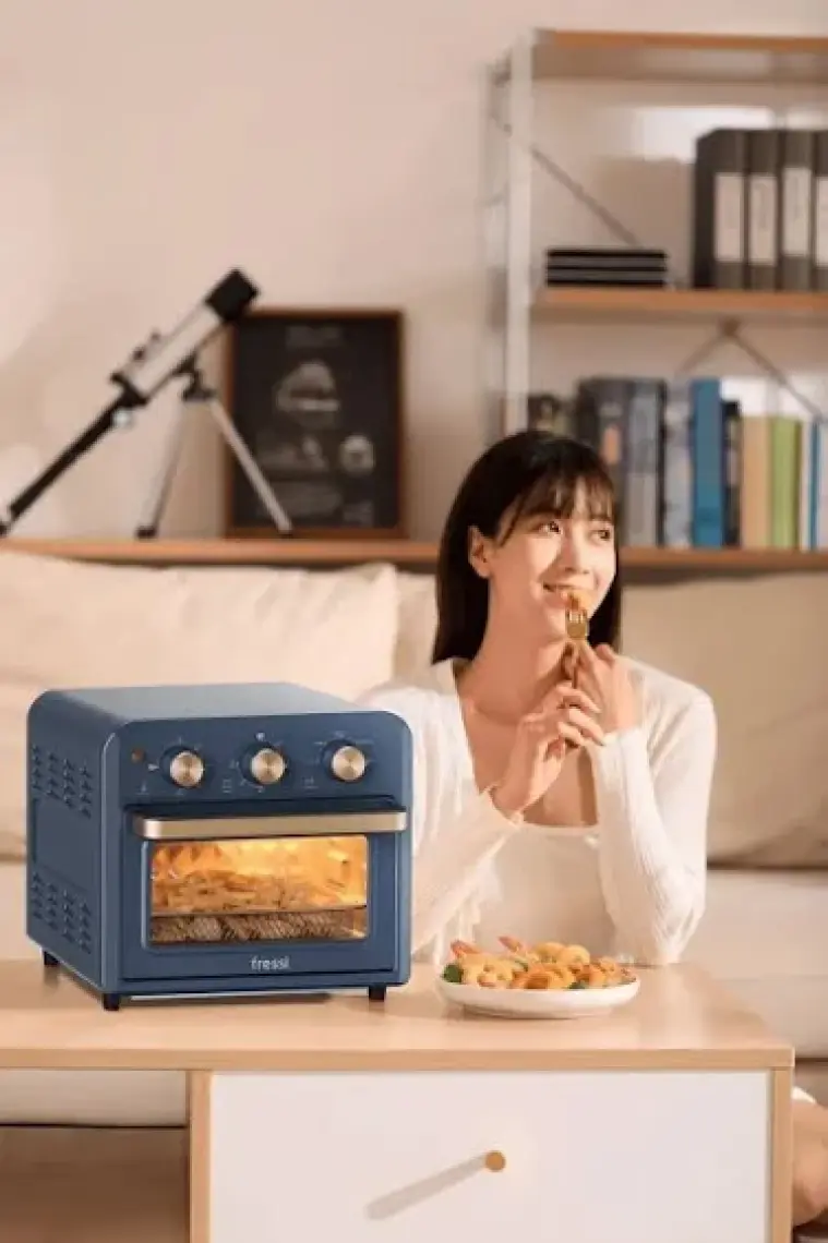 Fressi FRSS-AF01 13 Litre Mavi Airfryer Fırın