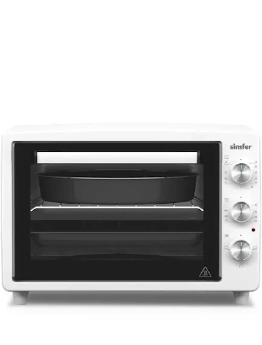 Simfer 3420 Midi Fırın - Beyaz - 34 lt