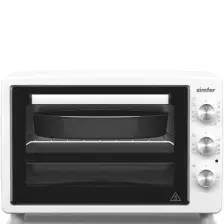 Simfer 3420 Midi Fırın - Beyaz - 34 lt