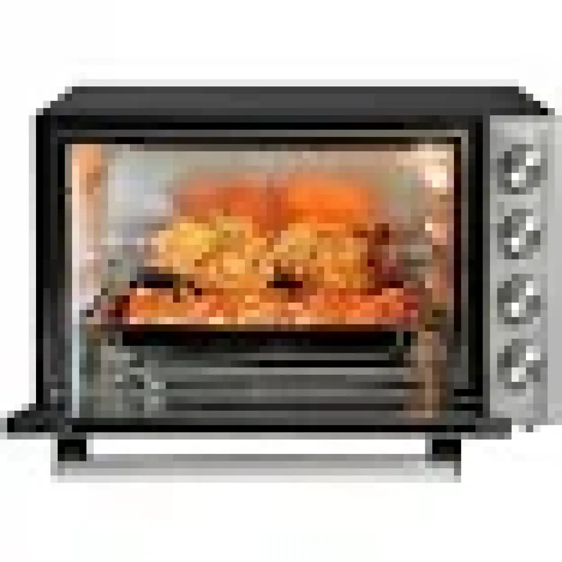 Luxell LX-9645 Piliç Çevirme Fonksiyonlu 70 Lt Turbo Midi Fırın Siyah