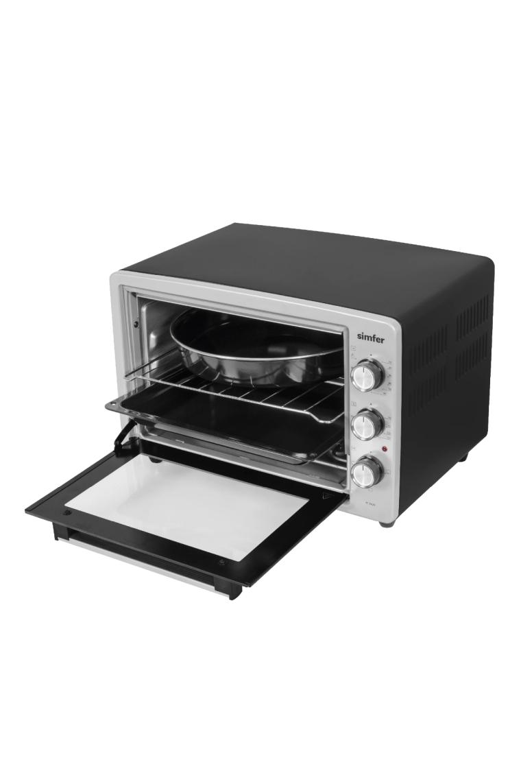 3426 Inox Statik Midi/mini Fırın, 1300 W, 34 Litre, Metal, Gri