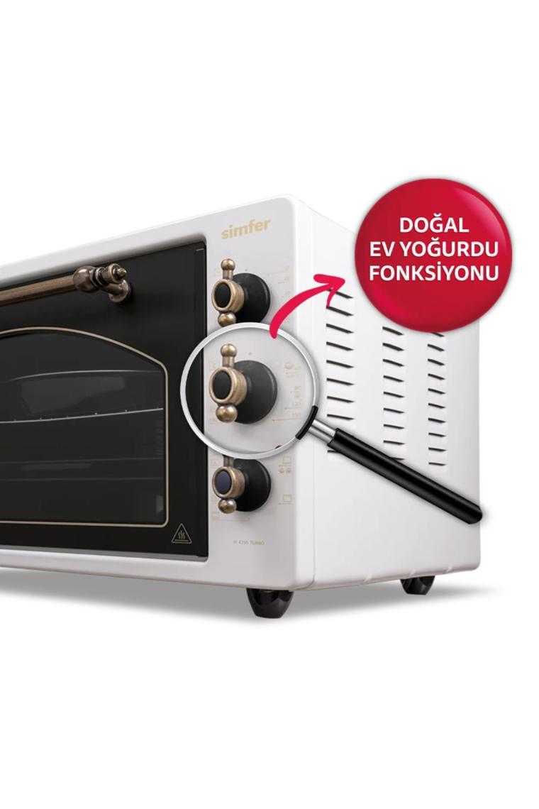 Simfer M4295 Turbo Rustik 42 Lt Midi Fırın