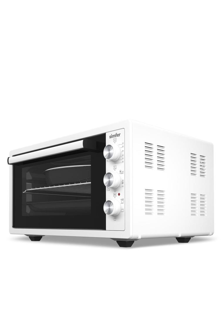 4552 Turbo Midi/mini Fırın, 1400 W, 45 Litre, Metal, Beyaz