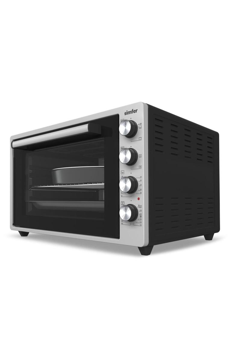 7033 Inox Gri 70 Litre Pro Turbo Midi/mini Fırın, 2000w