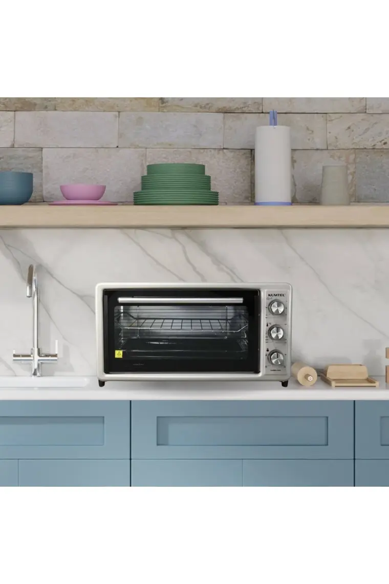 Kumtel LX-3525 Fırın 40 Lt Gri