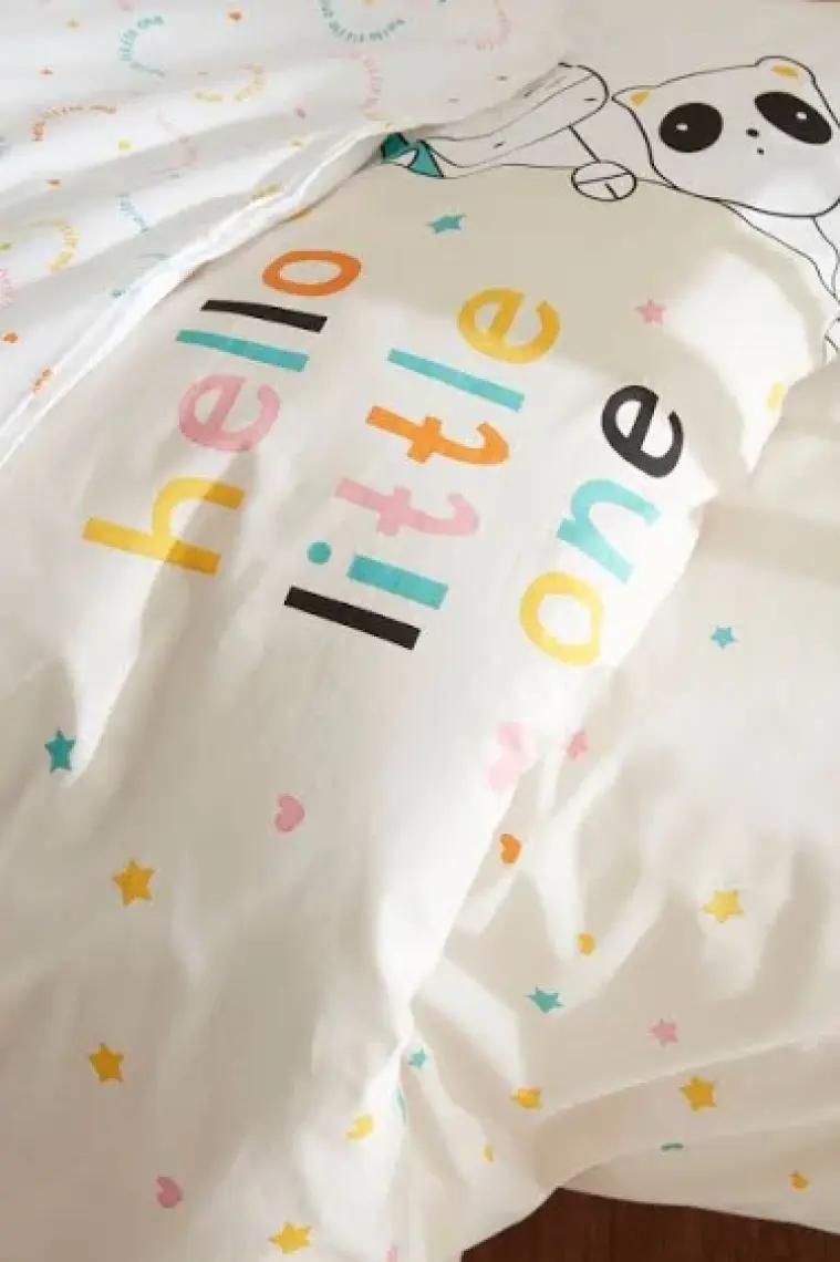Karaca Home Little One Pudra Beyaz Bebek Nevresim Takımı