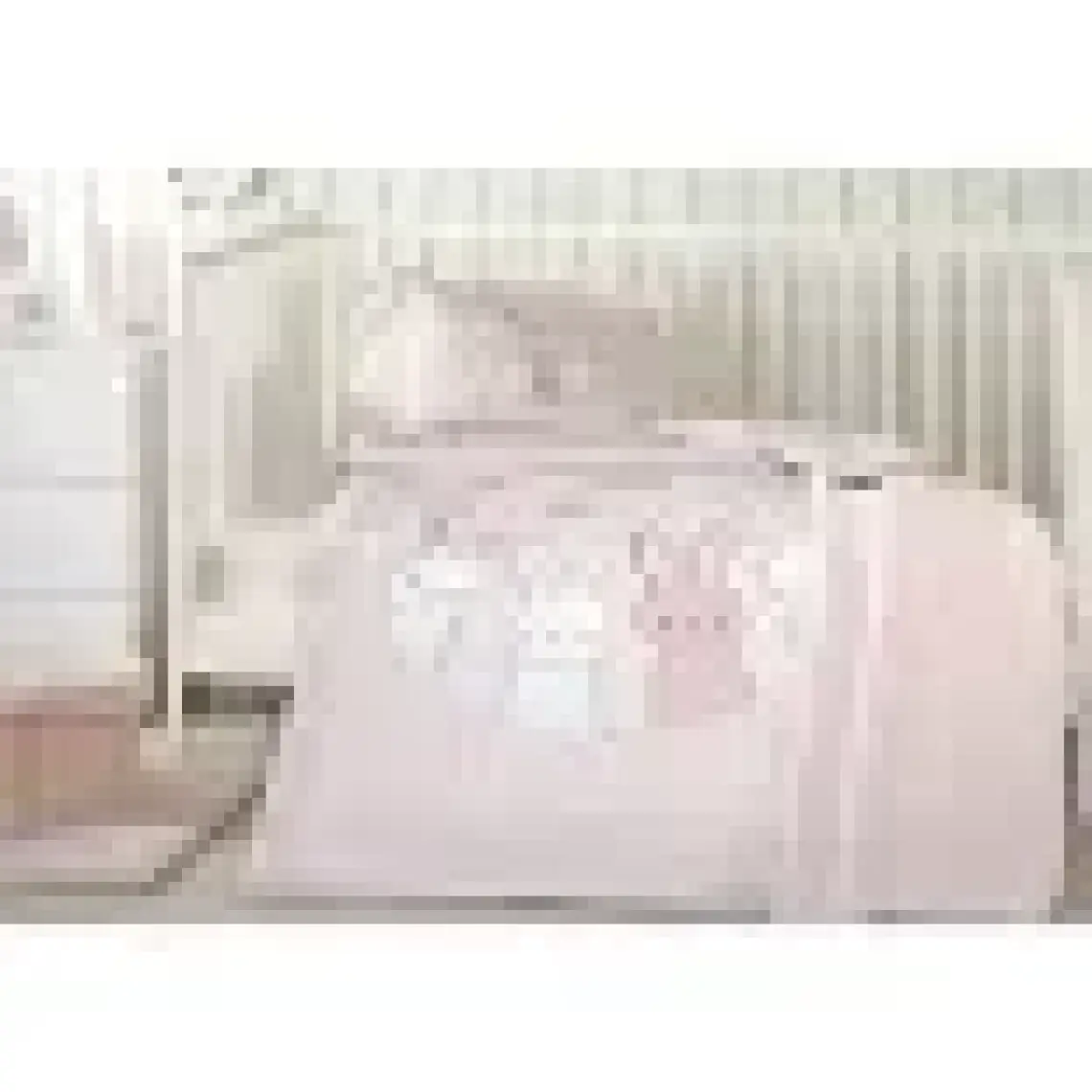 Özdilek Hello Rabbit Pembe Battaniyeli Bebek Nevresim Takımı
