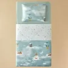 English Home Funny Animals Pamuklu Bebe Nevresim Takımı Yeşil