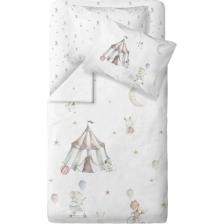 Casadora Baby Circus %100 Pamuk Saten Bebek Nevresim Takımı