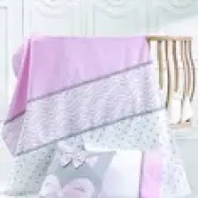 Momi Shop Fox Bebek Nevresim Takımı Pembe