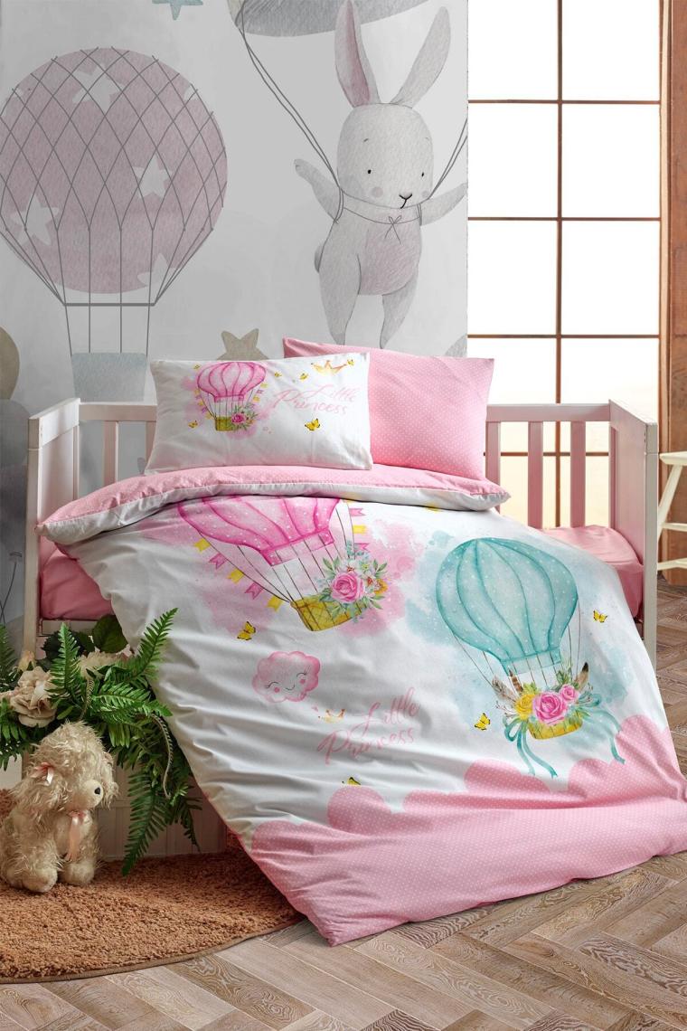 Bebek Nevresim Takımı Little Princess Pembe