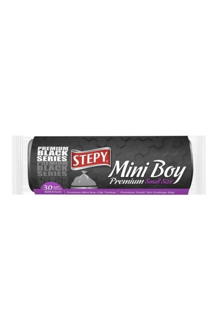 Black Premium Çöp Torbası Mini Boy 1 Rulo 30 Poşet