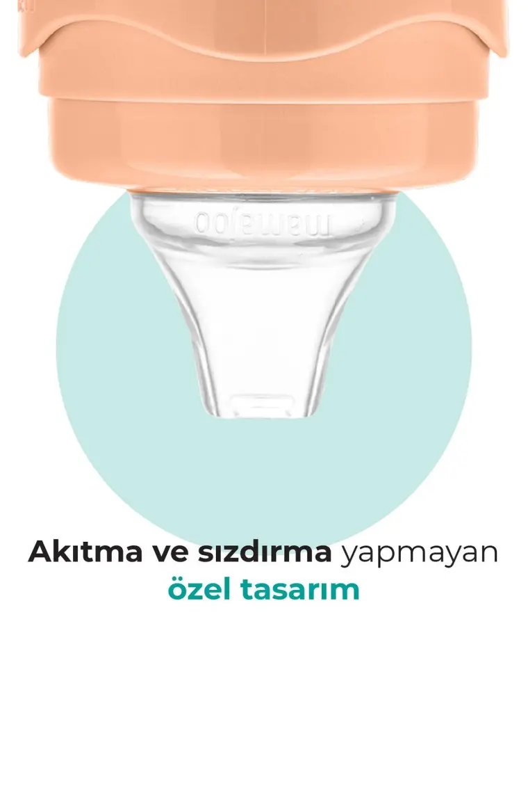 Mamajoo Damlatmaz Eğitici Kulplu Bardak, 270 ml, Powder Blush, 1 Adet