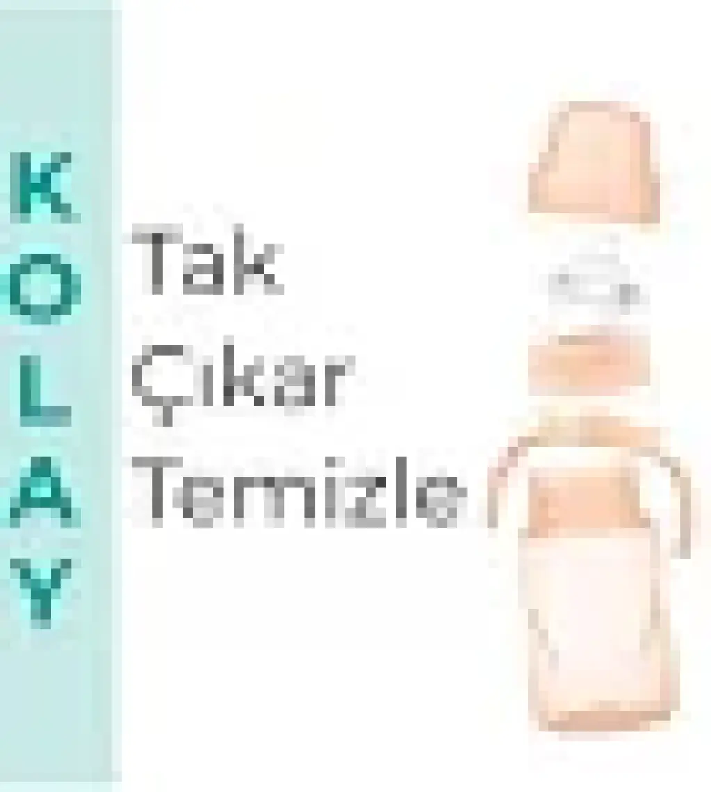 Mamajoo Damlatmaz Eğitici Kulplu Bardak, 270 ml, Powder Blush, 1 Adet