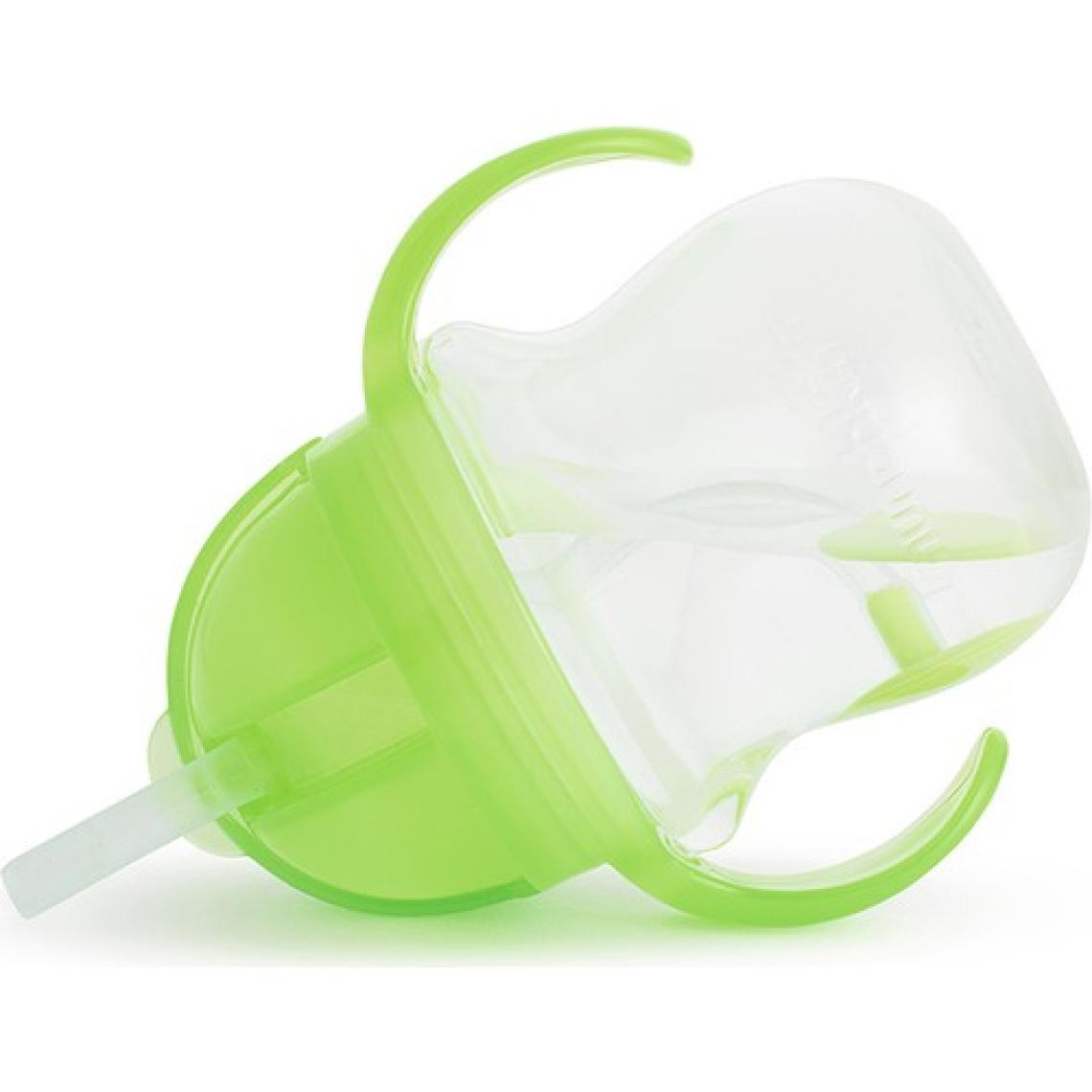 Munchkin Tıklama Kilitli Uçlu Pipetli Alıştırma Bardağı, 6AY+, 207ML, 2li Paket