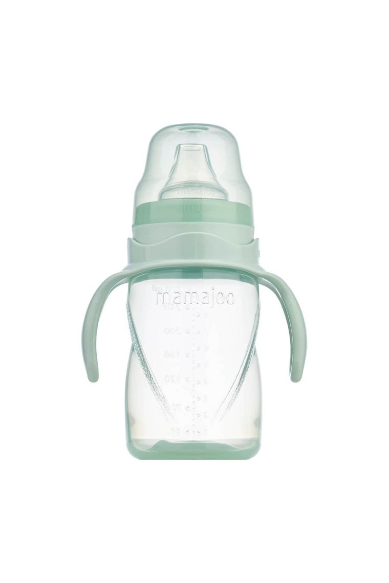 Mamajoo Yumuşak Uçlu Damlatmaz 270 ml Eğitici Bardak Yeşil