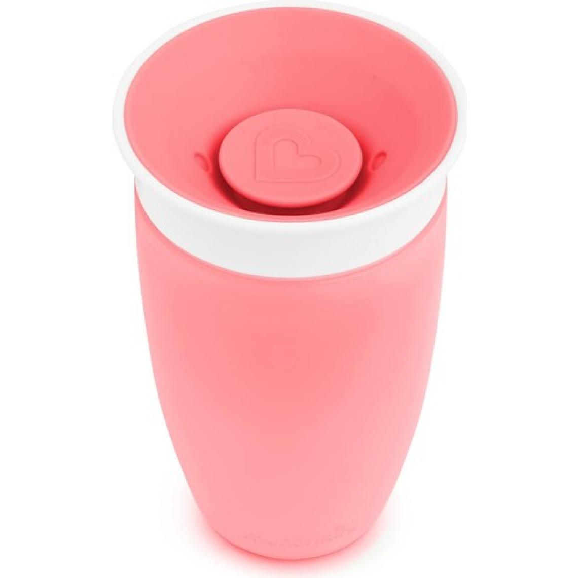 Munchkin Mucize 360° Alıştırma Bardağı, 12AY+, 296 ml Pembe