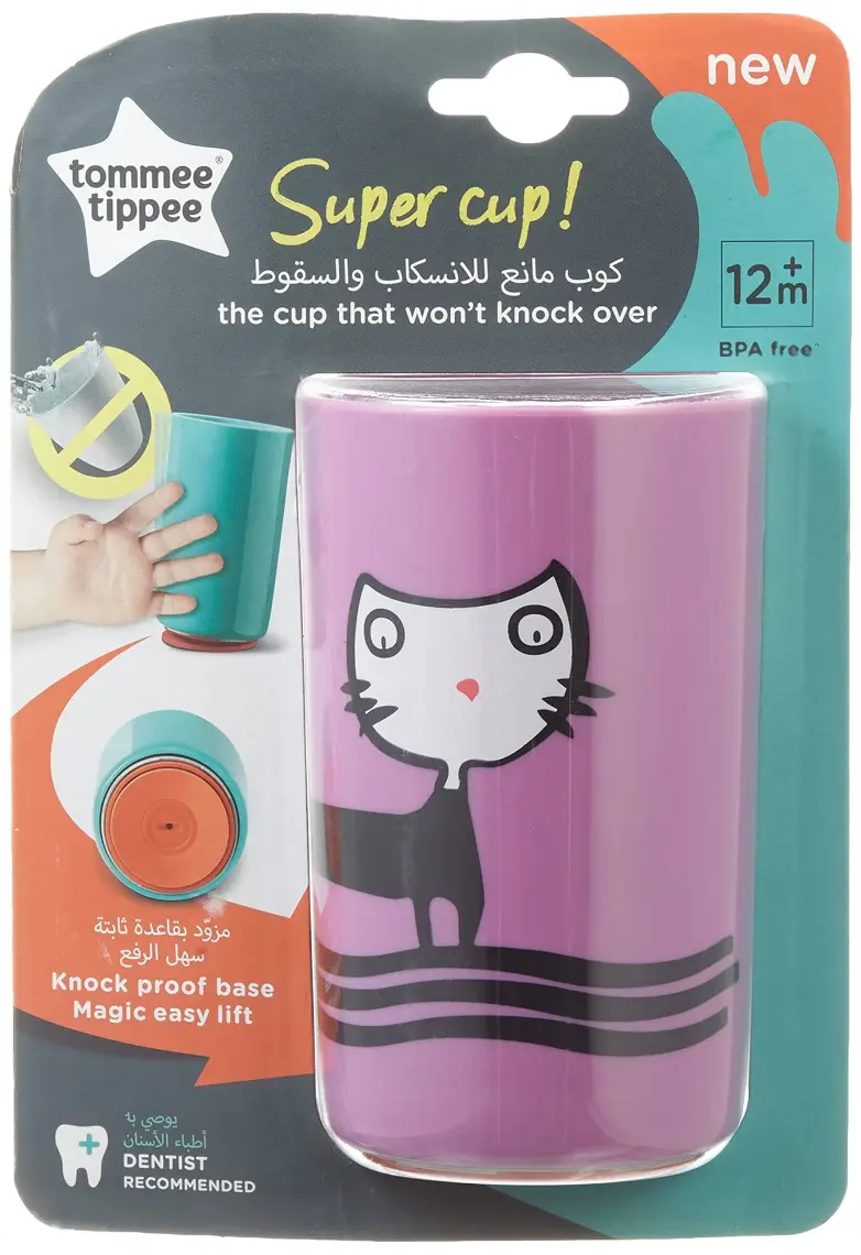 Tommee Tippee Devrilmez Bardak, 18+ Ay - Mor