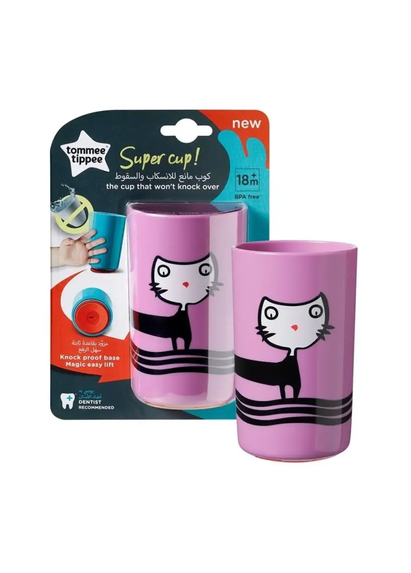 Tommee Tippee Devrilmez Bardak, 18+ Ay - Mor