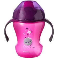 Tommee Tippee Kolay İçilebilir Alıştırma Bardağı-Pembe