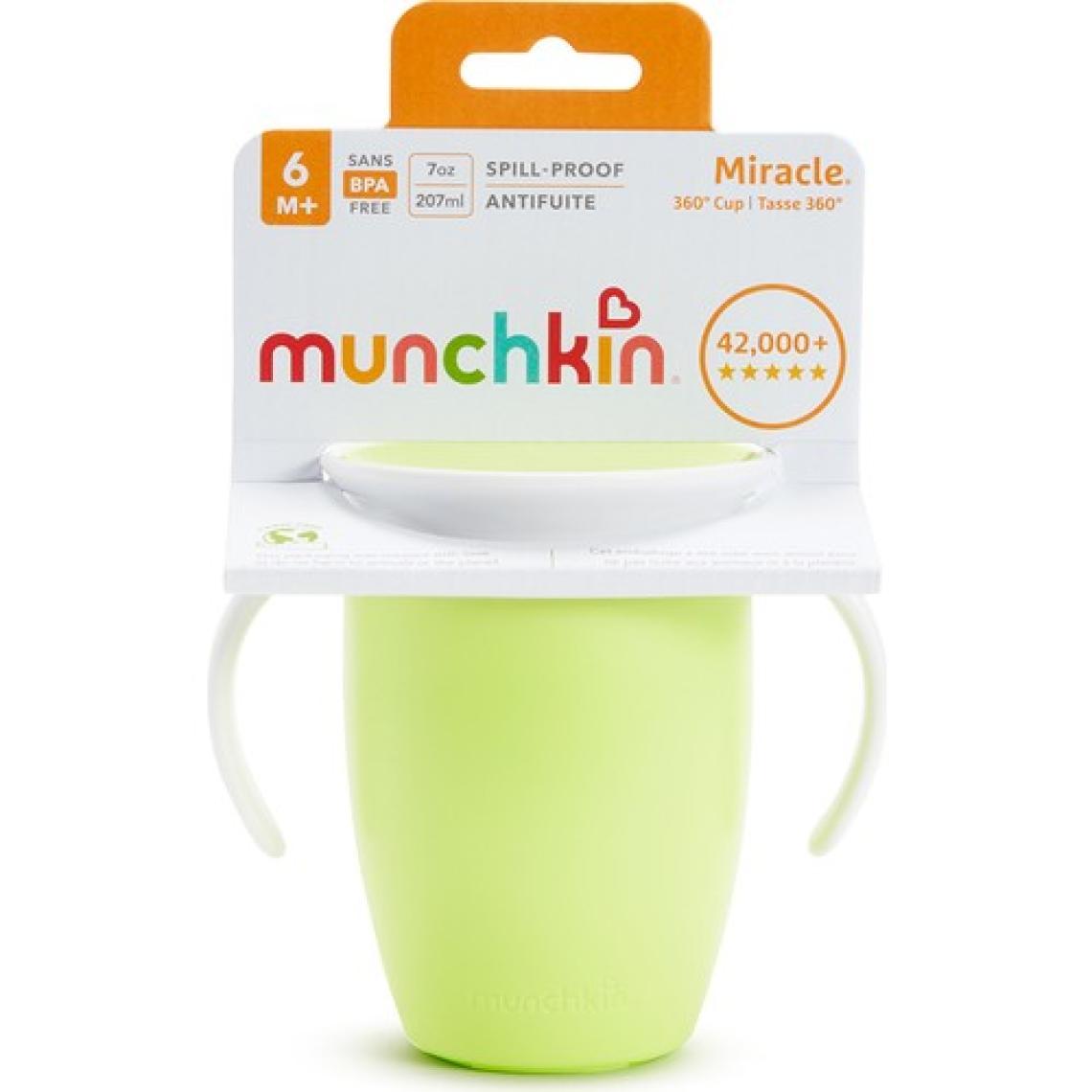 Munchkin Mucize 360 Alıştırma Bardağı 6 Ay+ 207 ml Yeşil